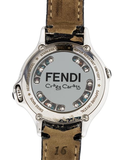 fendi crazy carats watch battery|Fendi watches manual.